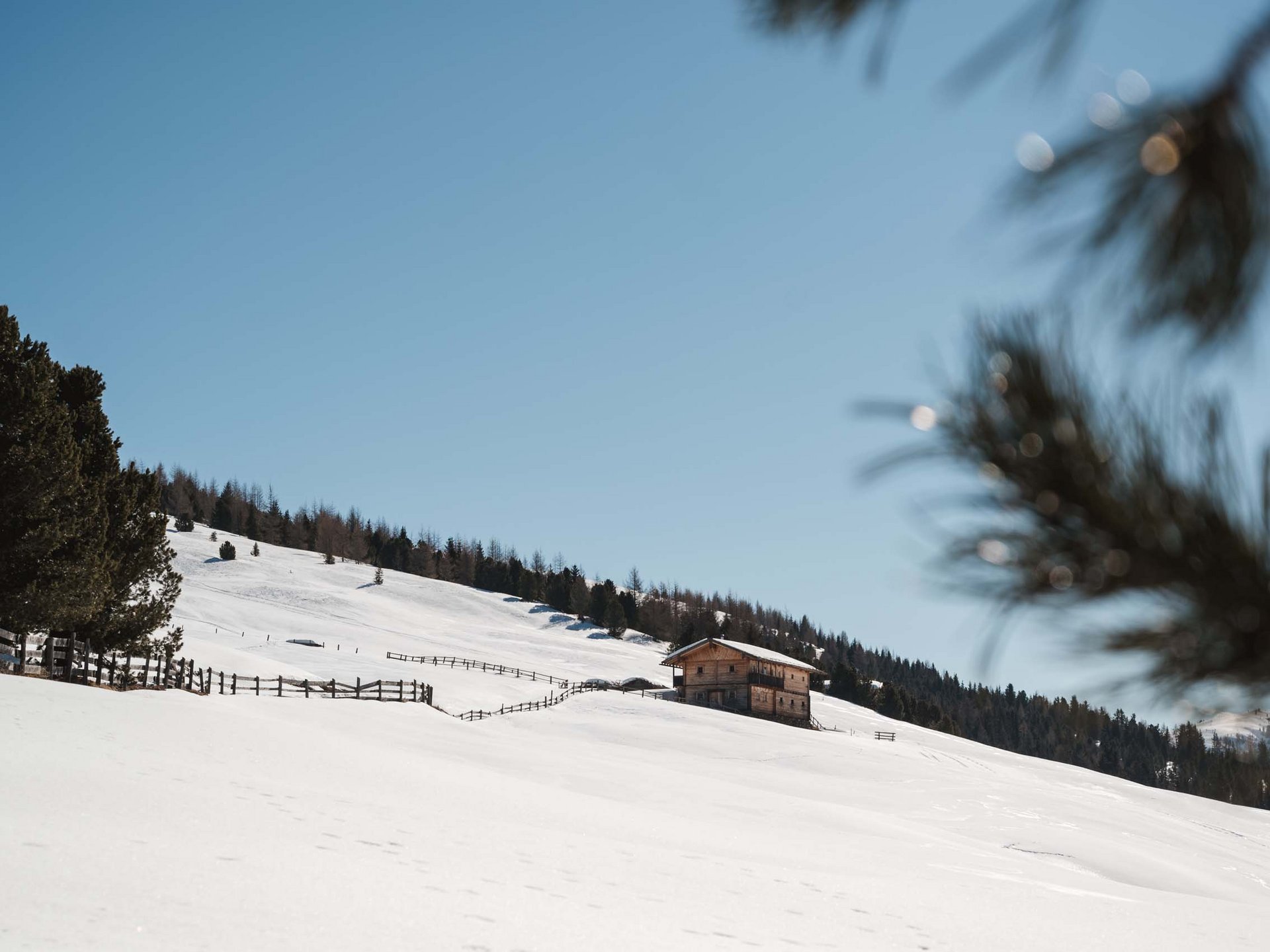 Winterurlaub in Südtirol – Naturhotel Lüsnerhof in den Dolomiten